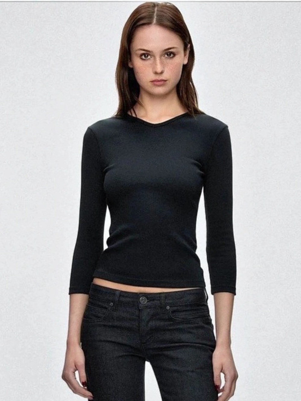 TANKAIR ETERNAL-TEE Long Sleeve Tee in Black